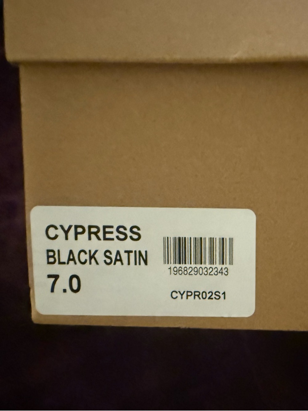 Steve Madden Black Satin Cypress Platform Boots - Picture 5 of 5